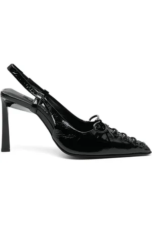 SENSO Oka 75mm slingback leather pumps