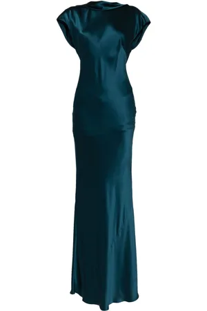 Michelle Mason Backless silk gown