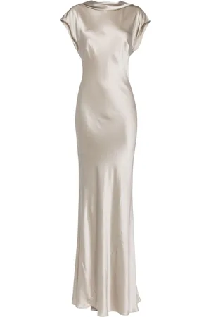Michelle Mason Backless silk gown