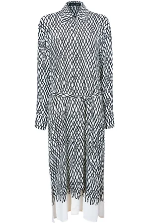 Proenza Schouler Bailey abstract-print midi dress