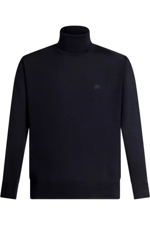 Etro Pegaso-embroidered wool jumper