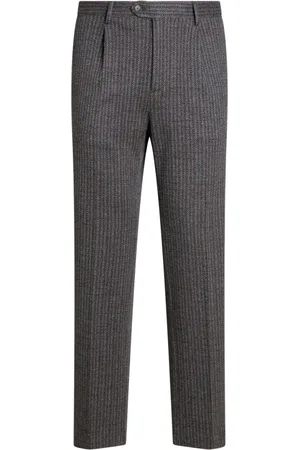 Etro Plaid chino trousers