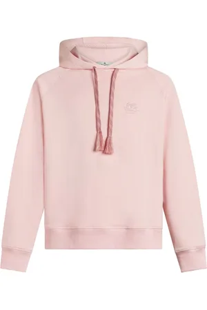 Etro Pegaso-embroidered drawstring hoodie