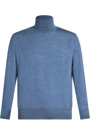 Etro Pegaso-embroidered wool jumper