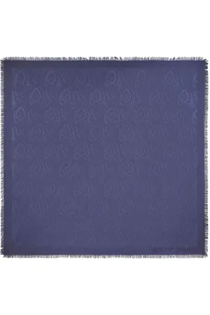 Etro Frayed paisley-jacquard shawl