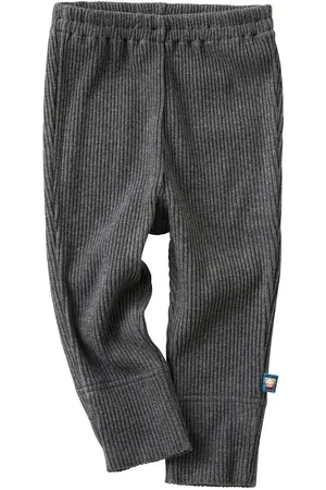 Familiar Ribbed-knit trousers