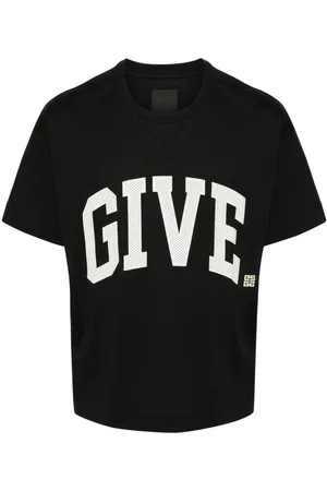 Givenchy Logo-embroidered cotton T-shirt
