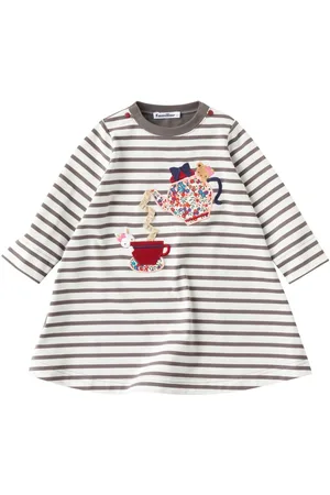 Familiar Embroidered motif cotton dress