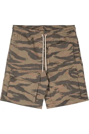 MOUTY Nate camouflage-print shorts