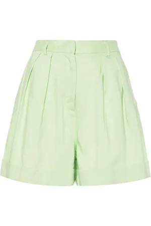 The Andamane Rina pleated tailored shorts