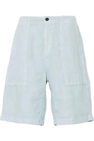 ELEVENTY Linen straight-leg shorts