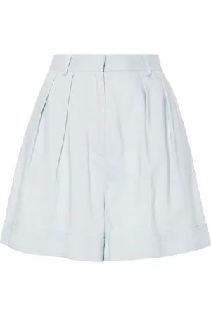 The Andamane Rina pleated tailored shorts
