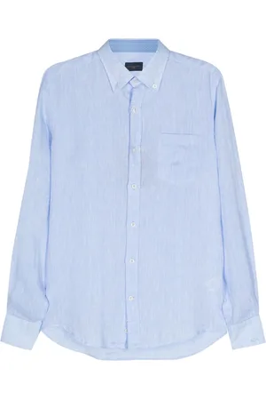 Paul & Shark Long-sleeve linen shirt