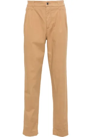 PESERICO SIGN Tapered chino trousers