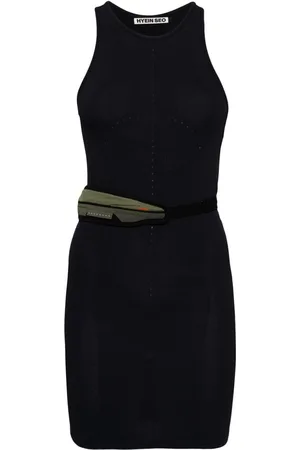 Hyein Seo Pouch-appliqué tank dress