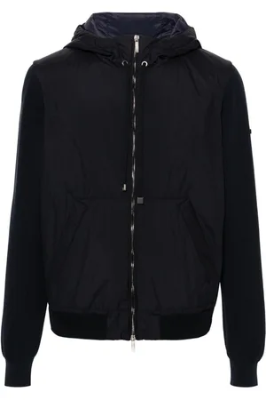 PESERICO SIGN Panelled hooded jacket