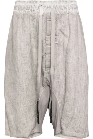 ISAAC SELLAM EXPERIENCE Drawstring linen shorts