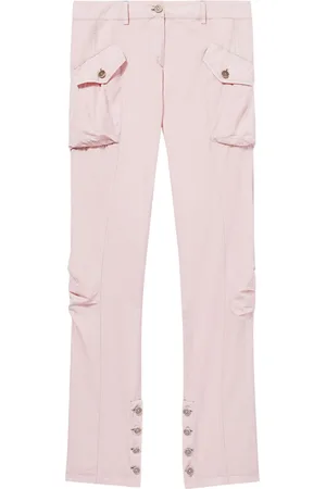Puccini Toile cotton-silk blend cargo trousers