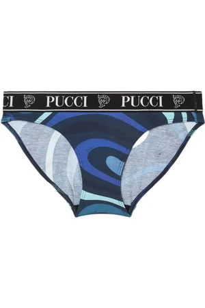 Puccini Logo-print cotton briefs (set of three)