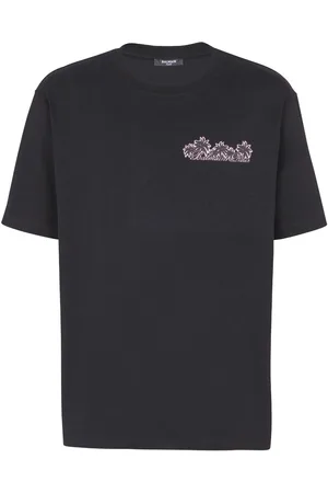 Balmain Club-print cotton T-shirt