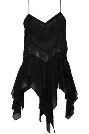 Pinko Fringed draped top