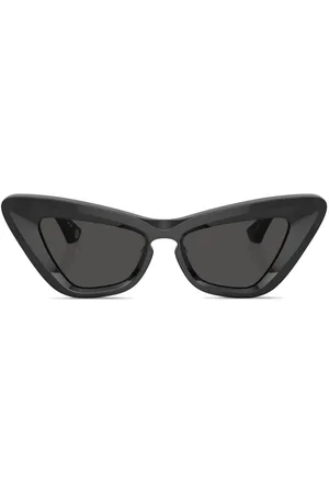 Burberry Rose-monogram cat-eye sunglasses