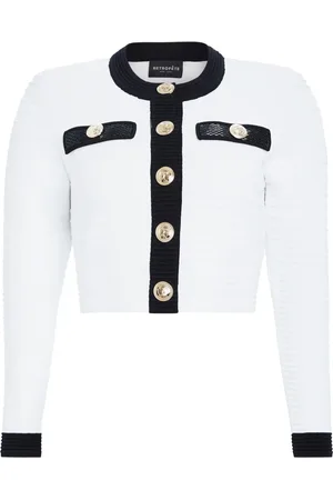 Retrofete Ainsley cropped knit jacket