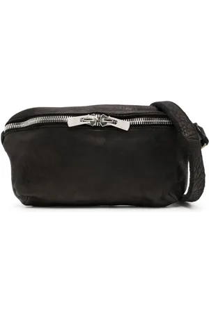 GUIDI Full-grain leather messenger bag