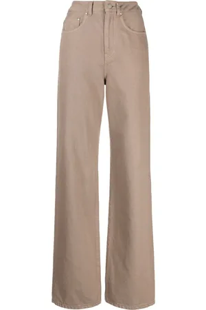 JOHN ELLIOTT Paisley high-rise wide-leg jeans