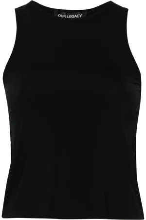 OUR LEGACY Wave cropped tank top