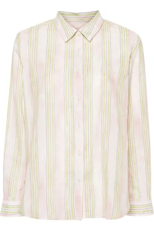 Maison Kitsuné Classic striped cotton shirt
