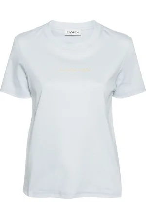Lanvin Embroidered-logo cotton T-shirt