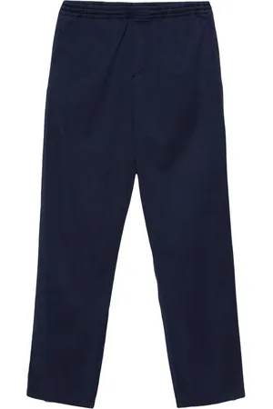 Aspesi Drawstring-waist tapered trousers