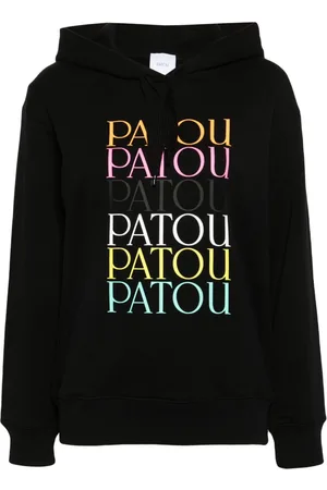 Patou Logo-print cotton hoodie