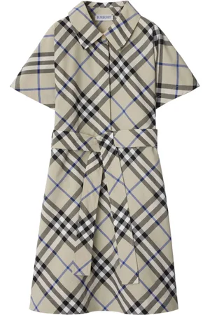 Burberry Checked cotton shirtdress