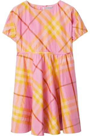 Burberry Checked silk dress