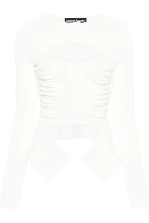 ANDREADAMO X Ray knitted cardigan