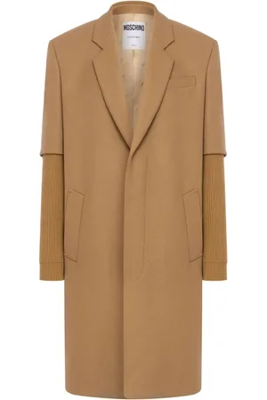 Moschino Notched-lapels single-breasted coat
