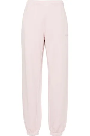 ROTATE Logo-embroidered track pants