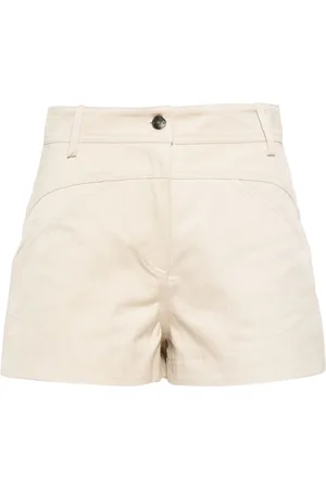 IRO Shaima cut-out cotton shorts