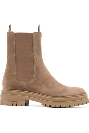 Gianvito Rossi Chester suede chelsea boots
