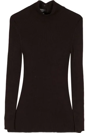 CHANEL 1995 CC logo-buttons jumper