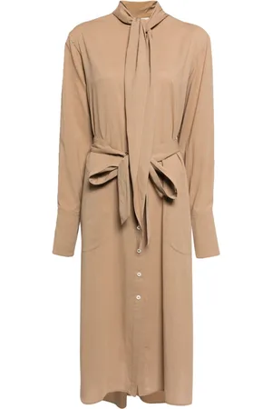 Peter Do Belted handkerchief shirtdress