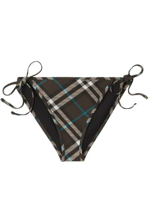 Burberry Check-pattern bikini bottoms