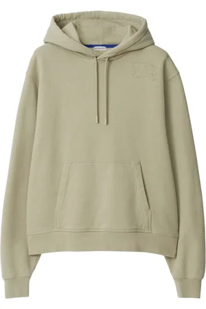 Burberry EKD-embroidery cotton hoodie