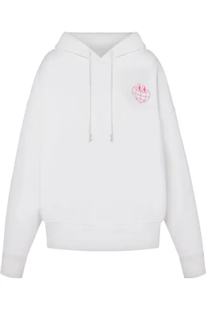 Moschino Graphic-print cotton hoodie