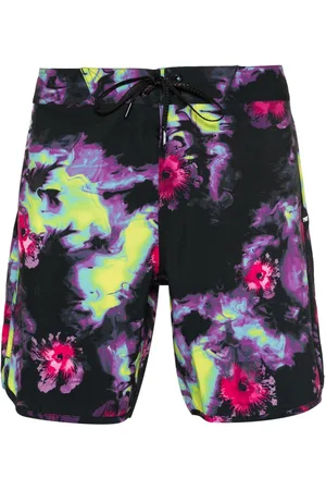 Oakley Floral Splash 19 floral-print swim shorts