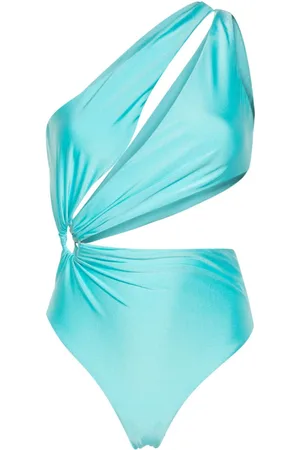 AMEN Asymmetric cut-out swimsuit