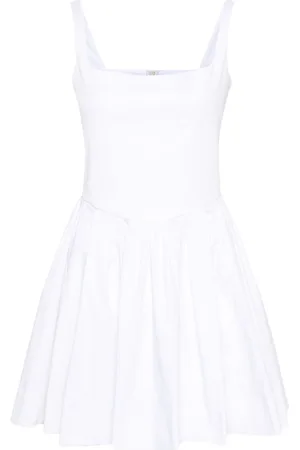 Maje Pleated sleeveless mini dress