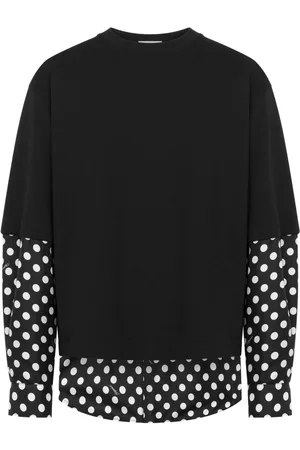 Moschino Panelled cotton T-shirt